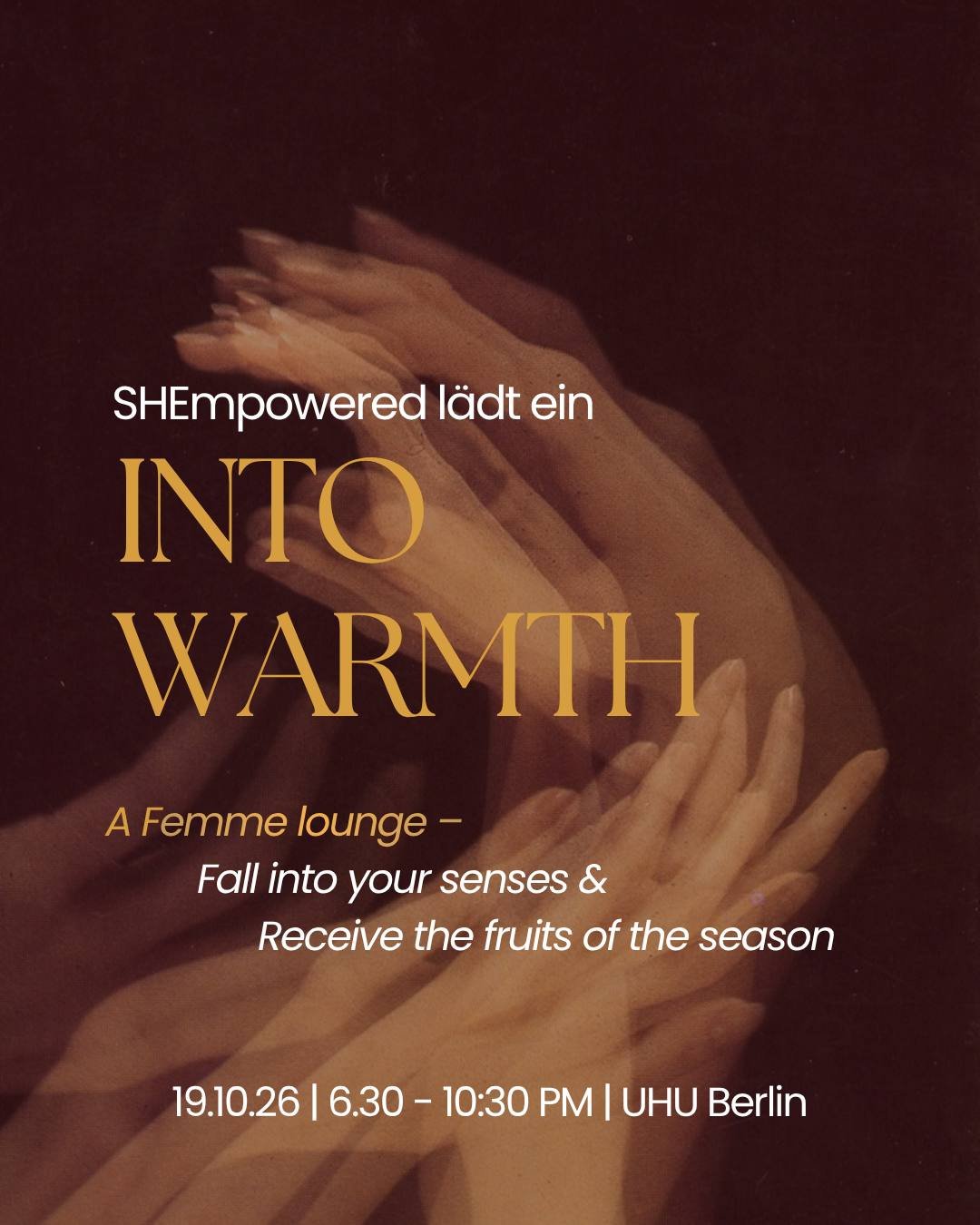 Into Warmth – FLINTA Sauna Oktober 2026